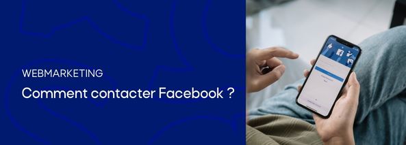 Comment Contacter Facebook ? Bannière de blog